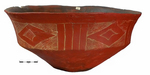 Early Caddo Carinated Bowl 052A by Caddo Native American Tribe and Dr. Jeffrey Girard