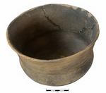 Late Caddo Carinated Bowl 058B by Caddo Native American Tribe and Dr. Jeffrey Girard