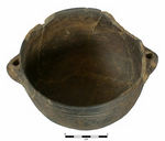 Late Caddo Bowl with Handles 065B by Caddo Native American Tribe and Dr. Jeffrey Girard