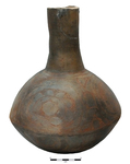 Caddo Carinated Bottle 076A by Caddo Native American Tribe and Dr. Jeffrey Girard