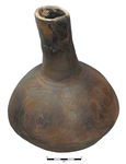 Caddo Carinated Bottle 076B by Caddo Native American Tribe and Dr. Jeffrey Girard