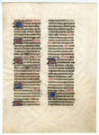 Missal, 1380 A.D. Recto
