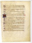 Psalter, 1485 A.D. Recto