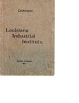 1899-1900 Louisiana Industrial Institute Catalogue